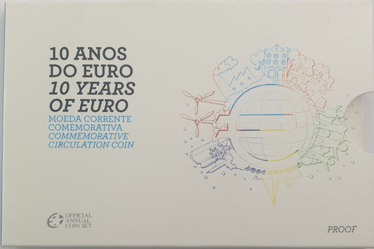 Πορτογαλία - 2 Ευρώ 2012, Τα Δέκα Χρόνια Του Ευρώ, Proof