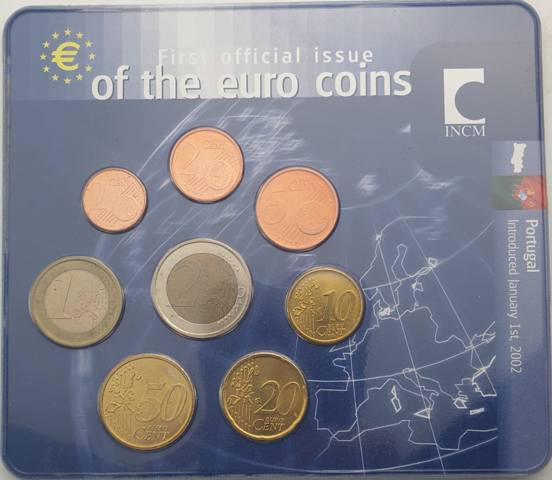 Σειρά Ευρώ - Πορτογαλία 2002, First Official Issue
