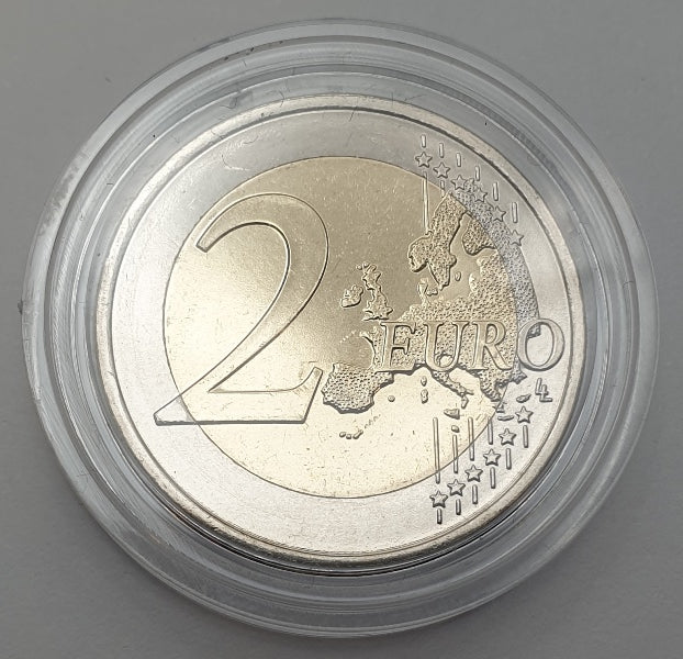 Κύπρος - 2 Ευρώ 2022, (35 Χρόνια του Πρoγράμματος Erasmus), Έγχρωμο, Ακυκλοφόρητο